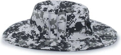 Pacific Headwear 1946 Manta Ray Boonie - Snow Digi Camo - White Digi / 7’’ - 7 7/8’’