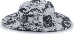 Pacific Headwear 1946 Manta Ray Boonie - Snow Digi Camo - White Digi / 7’’ - 7 7/8’’