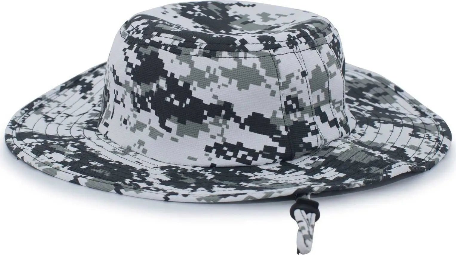 Pacific Headwear 1946 Manta Ray Boonie - Snow Digi Camo - White Digi / 7’’ - 7 7/8’’