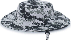 Pacific Headwear 1946 Manta Ray Boonie - Snow Digi Camo - White Digi / 7’’ - 7 7/8’’