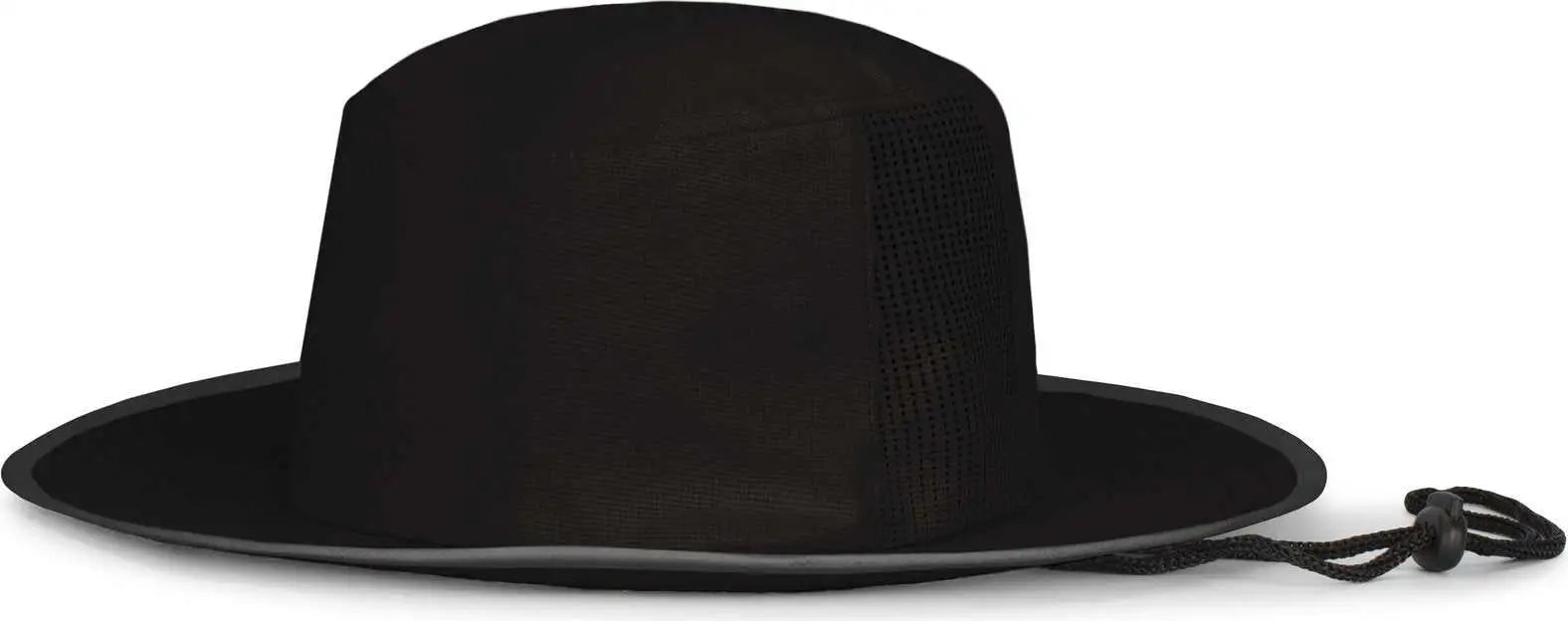 Pacific Headwear 1964B Perforated Legend Boonie - Black Graphite - Black Dark Gray / 7’’ 7 7/8’’