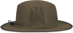Pacific Headwear 1964B Perforated Legend Boonie - Loden Graphite - Loden Dark Gray / 7’’ 7 7/8’’