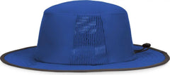 Pacific Headwear 1964B Perforated Legend Boonie - Royal Graphite - Royal Dark Gray / 7’’ 7 7/8’’
