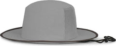 Pacific Headwear 1964B Perforated Legend Boonie - Silver Graphite - Light Gary Dark Gray / 7’’ 7 7/8’’
