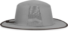 Pacific Headwear 1964B Perforated Legend Boonie - Silver Graphite - Light Gary Dark Gray / 7’’ 7 7/8’’
