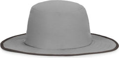 Pacific Headwear 1964B Perforated Legend Boonie - Silver Graphite - Light Gary Dark Gray / 7’’ 7 7/8’’