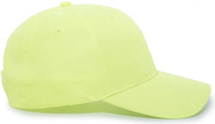 Pacific Headwear 199C High-Vis Structured Snapback Cap - Neon Yellow - Yellow / 7’’ - 7 7/8’’