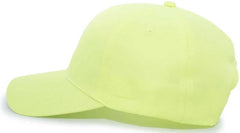 Pacific Headwear 199C High-Vis Structured Snapback Cap - Neon Yellow - Yellow / 7’’ - 7 7/8’’