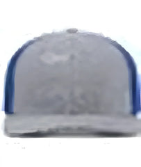 Pacific Headwear 210C Melange Heather Low-Profile Trucker - Grey Heather Royal Grey Heather - Grey Heather Royal Grey