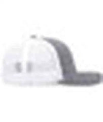 Pacific Headwear 210C Melange Heather Low-Profile Trucker - Grey Heather White Grey Heather - Grey Heather White Grey