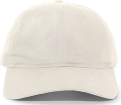 Pacific Headwear 220C Brushed Cotton Twill Hook-And-Loop Adjustable Cap - Stone - Stone / 7’’ - 7 7/8’’