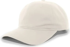 Pacific Headwear 220C Brushed Cotton Twill Hook-And-Loop Adjustable Cap - Stone - Stone / 7’’ - 7 7/8’’