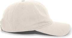 Pacific Headwear 220C Brushed Cotton Twill Hook-And-Loop Adjustable Cap - Stone - Stone / 7’’ - 7 7/8’’