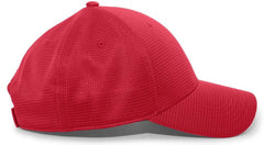 Pacific Headwear 285C Air-Tech Performance Hook-and-Loop Cap - Red - Red / 7’’ - 7 7/8’’