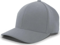 Pacific Headwear 298M M2 Performance Hook-and-Loop Cap - Graphite - Dark Gray / 6 1/2’’ - 7’’