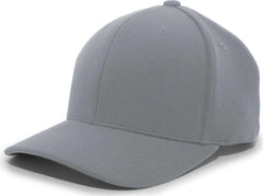 Pacific Headwear 298M M2 Performance Hook-and-Loop Cap - Graphite - Dark Gray / 6 1/2’’ - 7’’