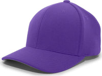 Pacific Headwear 298M M2 Performance Hook-and-Loop Cap - Purple - Purple / 6 1/2’’ - 7’’