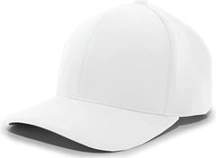 Pacific Headwear 298M M2 Performance Hook-and-Loop Cap - White