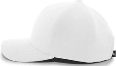 Pacific Headwear 298M M2 Performance Hook-and-Loop Cap - White