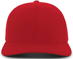Pacific Headwear 302C Cotton Blend Hook-and-Loop Cap - Cardinal