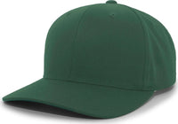 Pacific Headwear 302C Cotton Blend Hook-and-Loop Cap - Dark Green - Forest / 6 1/2’’ - 7’’