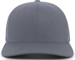 Pacific Headwear 302C Cotton Blend Hook-and-Loop Cap - Graphite