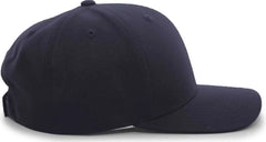 Pacific Headwear 302C Cotton Blend Hook-and-Loop Cap - Navy