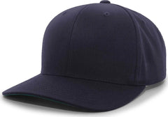 Pacific Headwear 302C Cotton Blend Hook-and-Loop Cap - Navy - Navy / 6 1/2’’ - 7’’