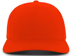 Pacific Headwear 302C Cotton Blend Hook-and-Loop Cap - Orange
