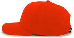 Pacific Headwear 302C Cotton Blend Hook-and-Loop Cap - Orange