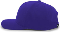 Pacific Headwear 302C Cotton Blend Hook-and-Loop Cap - Purple