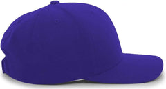 Pacific Headwear 302C Cotton Blend Hook-and-Loop Cap - Purple