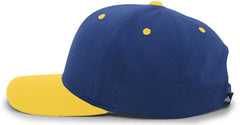 Pacific Headwear 302C Cotton Blend Hook-and-Loop Cap - Royal Gold