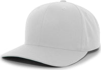 Pacific Headwear 302C Cotton Blend Hook-and-Loop Cap - Silver - Light Gray / 6 1/2’’ - 7’’
