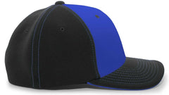 Pacific Headwear 398F M2 Performance Flexfit Cap - Black Royal
