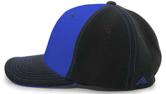 Pacific Headwear 398F M2 Performance Flexfit Cap - Black Royal
