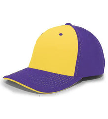 Pacific Headwear 398F M2 Performance Flexfit Cap - Purple Gold