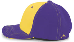 Pacific Headwear 398F M2 Performance Flexfit Cap - Purple Gold