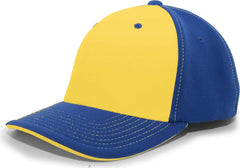 Pacific Headwear 398F M2 Performance Flexfit Cap - Royal Gold - Royal Gold / 6 1/2’’ - 7’’