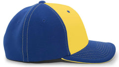 Pacific Headwear 398F M2 Performance Flexfit Cap - Royal Gold