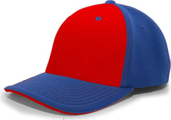 Pacific Headwear 398F M2 Performance Flexfit Cap - Royal Red - Royal Red / 6 1/2’’ - 7’’