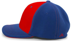 Pacific Headwear 398F M2 Performance Flexfit Cap - Royal Red