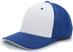 Pacific Headwear 398F M2 Performance Flexfit Cap - Royal White