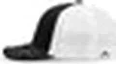 Pacific Headwear 404F Trucker Flexfit Cap - Black White Black