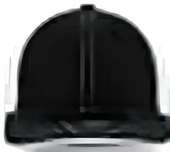 Pacific Headwear 404F Trucker Flexfit Cap - Black White Black