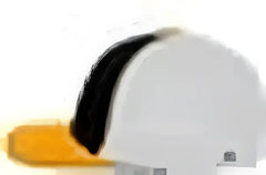 Pacific Headwear 404F Trucker Flexfit Cap - Black White Gold