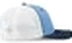 Pacific Headwear 404F Trucker Flexfit Cap - Columbia Blue White Navy