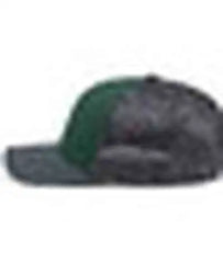 Pacific Headwear 404F Trucker Flexfit Cap - Dark Green Graphite Graphite