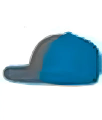 Pacific Headwear 404F Trucker Flexfit Cap - Graphite Neon Blue Graphite