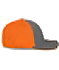 Pacific Headwear 404F Trucker Flexfit Cap - Graphite Neon Orange Graphite